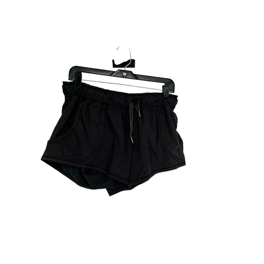 Lululemon Shorts Women's Size 8 Black Spring Break Away Lined Athleisure